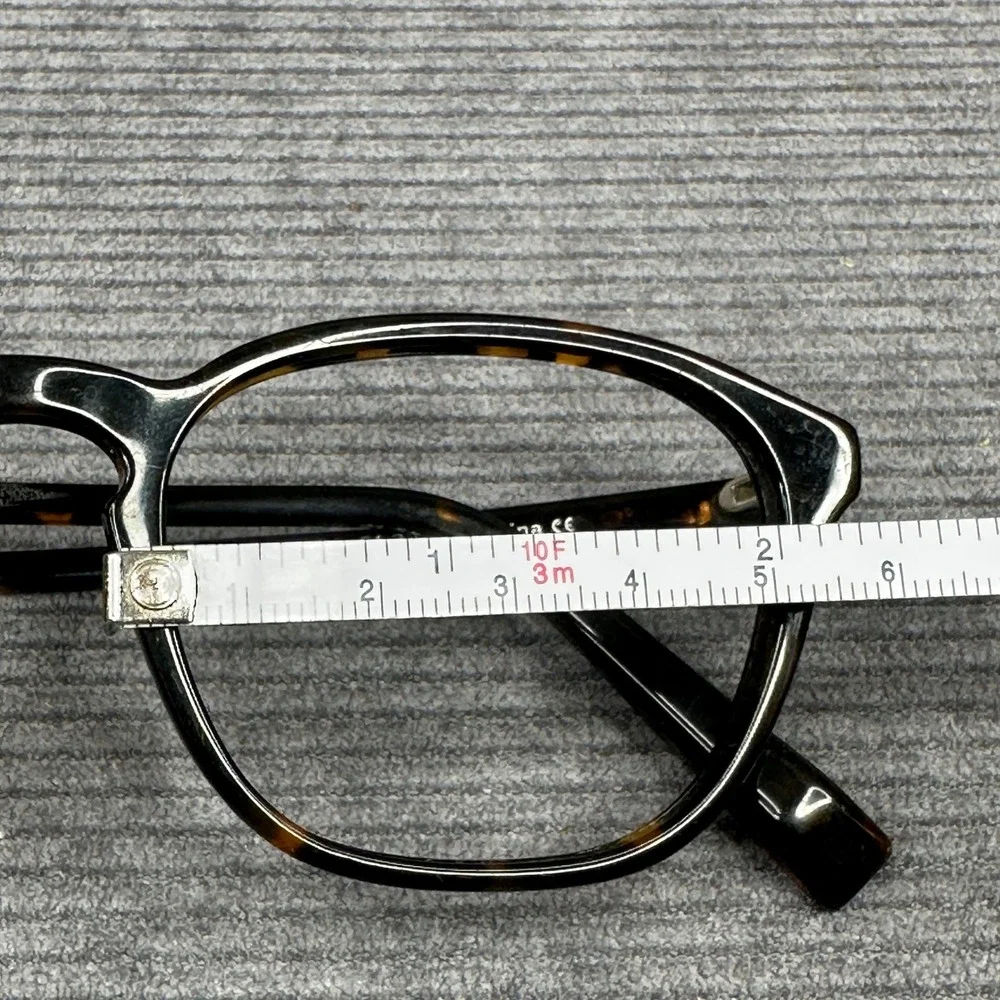 Warby‎ Parker Beckett Y2K Eyeglasses Whiskey Tortoise  Round Square Frames 51mm